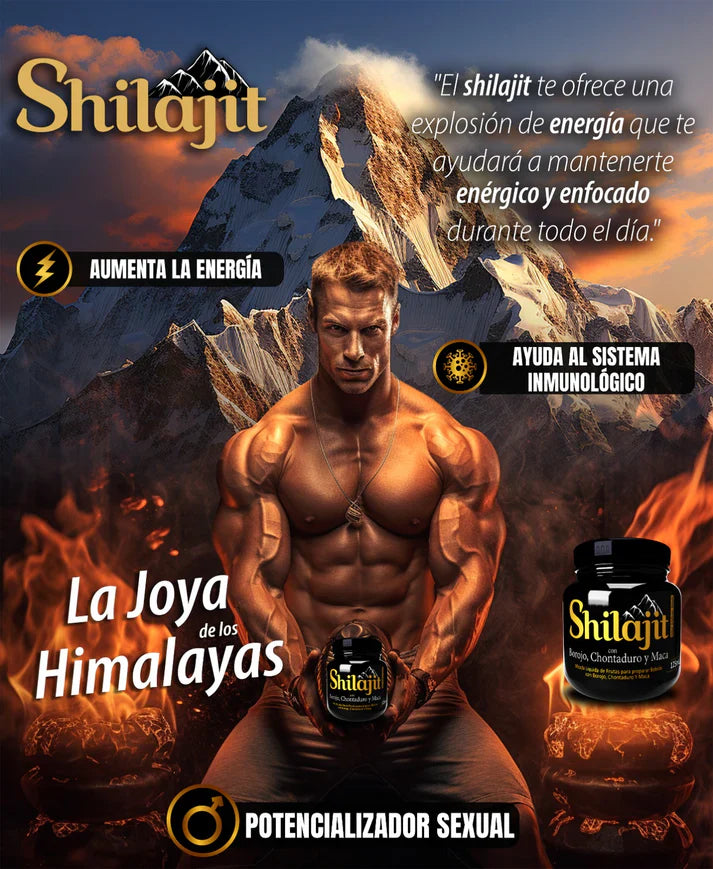 Shilajit Resina Para Energia Y Vitalidad 100GR