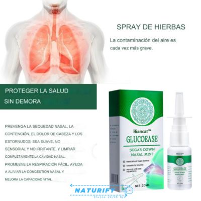 GlucoEase™ - Spray Nasal Pulmonar