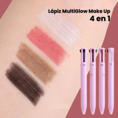 Lápiz MultiGlow Make Up 4 en 1 🤩¡SUPER PROMOCIÓN!🤩