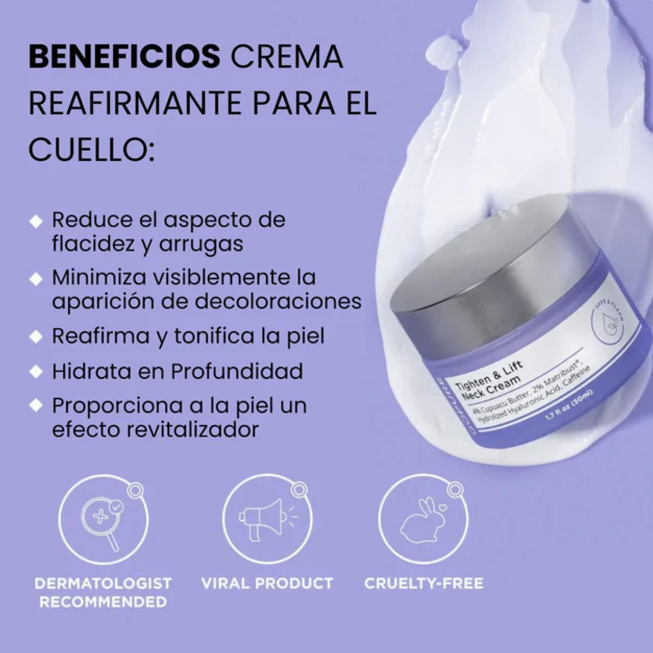 Crema Reafirmante & Lifting para el Cuello