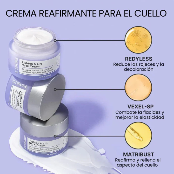 Crema Reafirmante & Lifting para el Cuello