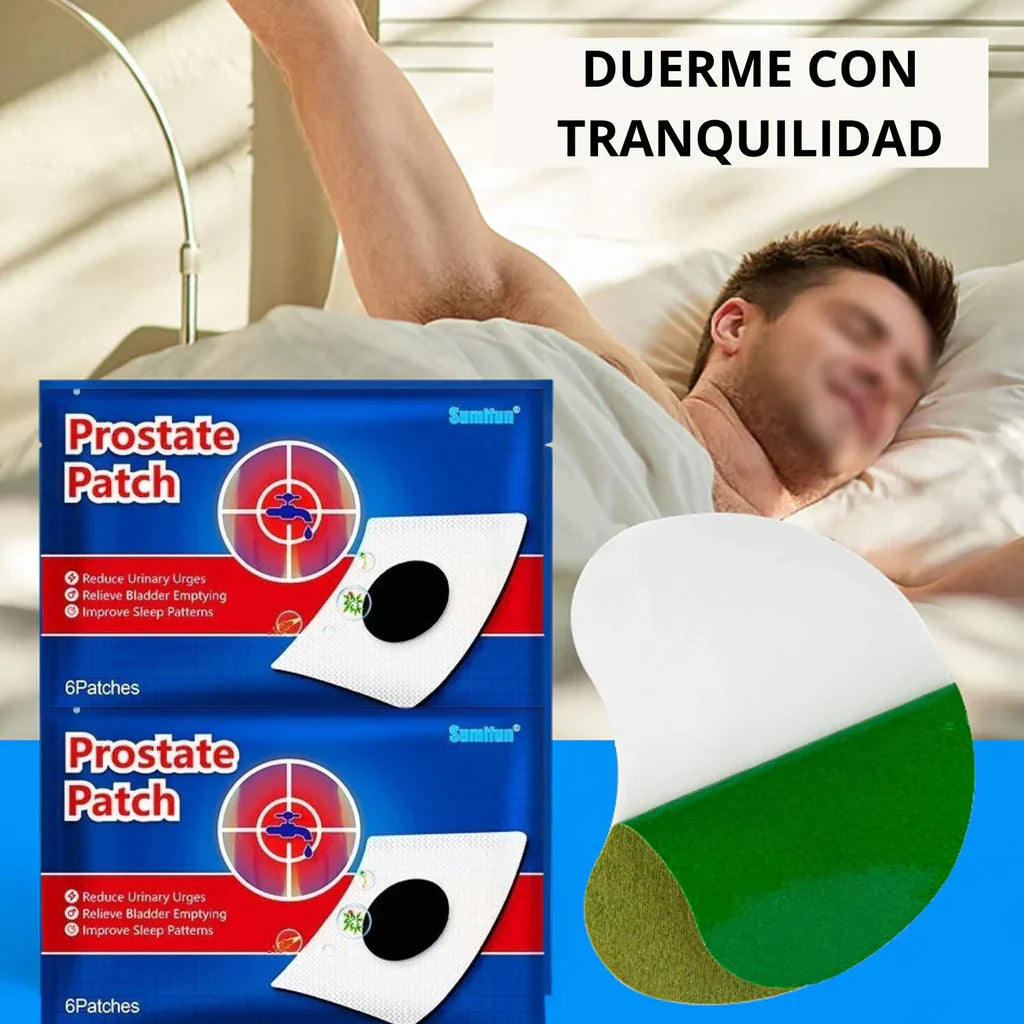 Parche Prostatico - Prostpro patch naturals 🔥 SOLO POR HOY LLEVA 6 PARCHES + 6 DE REGALO 🔥