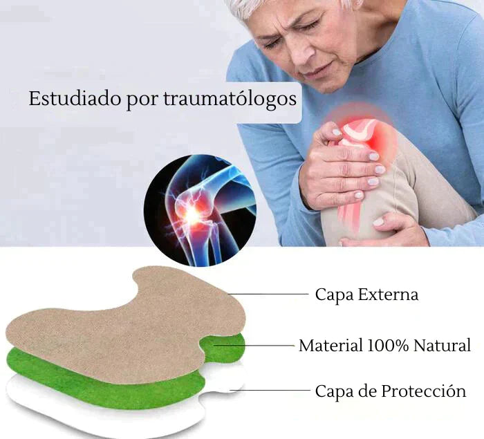 PARCHES PARA DOLOR DE ARTICULACIONES CAJA x 10