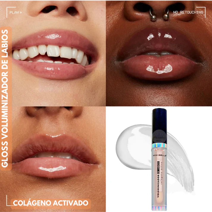 Super Volum - Brillo Voluminizador de Labios con Colágeno